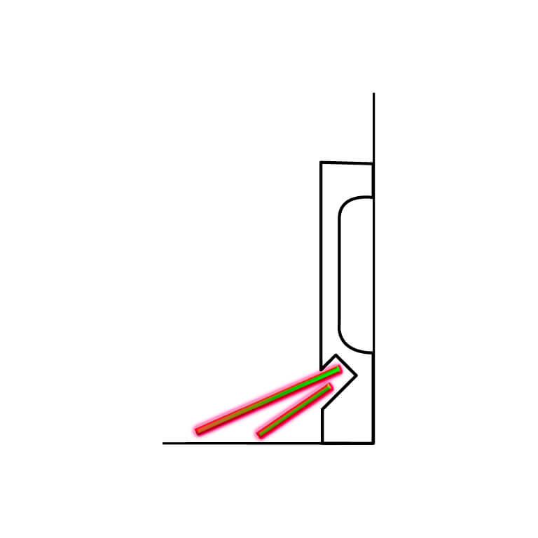 rodapié-led